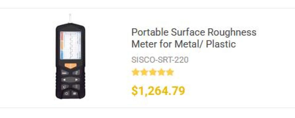 SISCO Surface Roughness Testers Cover Image
